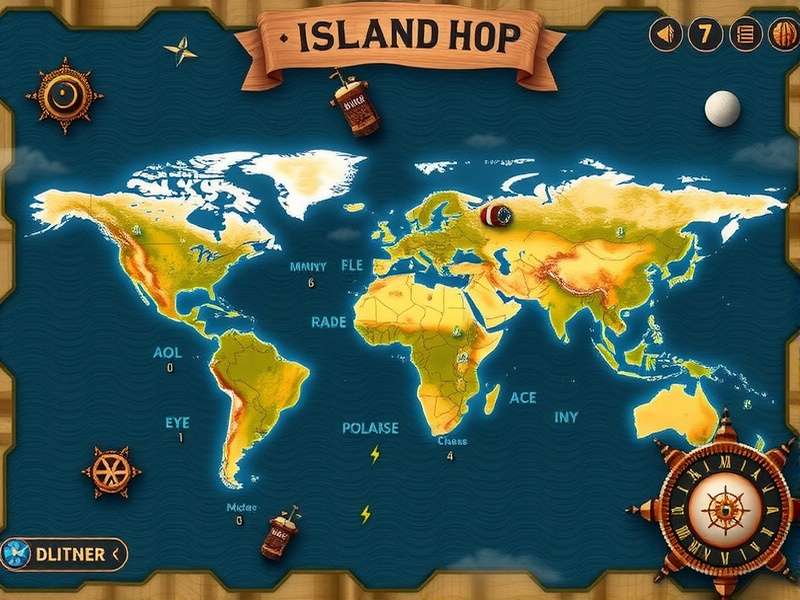 Complete Island Map of Ace Navigator Ace Navigator Island Hop World Map